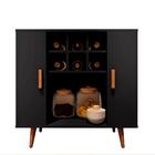 Aparador Buffet Canto Do Café Porta De Correr Retrô London Pr