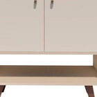 Aparador Buffet Com 02 Portas E 01 Nicho Msm311pa/ci Pátina/c