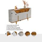 Aparador Buffet Com 2 Gavetas E 4 Portas 180cm Multimóveis Cr