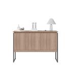 Aparador Buffet Com 3 Portas Bari Montana Preto