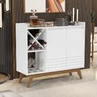 Aparador Buffet Com Adega E Prateleira 2 Portas Iaris - Branc