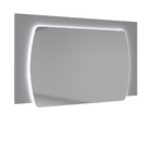 Aparador Buffet Com Espelho Led Sublime 138 Cinza Off White -