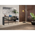 Aparador Buffet Com Espelho Multimóveis Vegas 4 Portas Fg3558