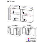 Aparador Buffet Com Espelho Multimóveis Vegas Fg3561 Preto