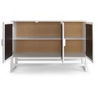 Aparador Buffet De Madeira Com 3 Portas Com Palhinha Coleção