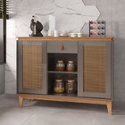 Aparador Buffet Diamante 2 Portas E 1 Gaveta Casa D