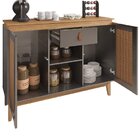 Aparador Buffet Diamante 2 Portas E 1 Gaveta Casa D