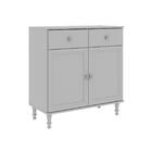 Aparador Buffet Ditália 2 Gavetas 2 Portas R-629 Branco