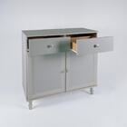Aparador Buffet Ditália 2 Gavetas 2 Portas R-629 Branco