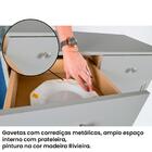 Aparador Buffet Ditália 2 Gavetas 2 Portas R-629 Branco