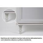 Aparador Buffet Ditália 2 Gavetas 2 Portas R-629 Branco