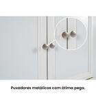 Aparador Buffet Ditália 2 Gavetas 2 Portas R-629 Branco