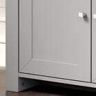 Aparador Buffet Ditália 2 Portas 2 Gavetas R-610 Cinza