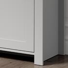 Aparador Buffet Ditália 2 Portas 2 Gavetas R-610 Cinza