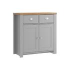 Aparador Buffet Ditália 2 Portas 2 Gavetas R-610 Cinza