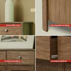 Aparador Buffet Ditália 4 Portas 4 Gavetas R-626 Diamond