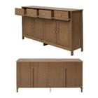 Aparador Buffet Ditália 4 Portas 4 Gavetas R-626 Diamond