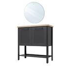 Aparador Buffet Ditália C/ Espelho 2 Portas Bn-02