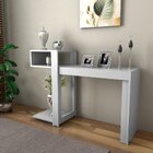 Aparador Buffet Escrivaninha Sena 3 Em 1 - 135x92cm  Branco