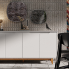 Aparador Buffet Flow 4 Portas Pés Pinus Madeira Maciça Balcão