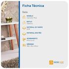 Aparador Buffet Future Off-white/cinamomo – Bechara Móveis