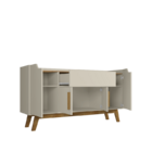 Aparador Buffet Future Off-white/cinamomo – Bechara Móveis