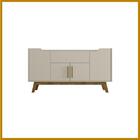 Aparador Buffet Future Off-white/cinamomo – Bechara Móveis