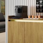 Aparador Buffet Gold 4 Portas - Mel/pérola - Móveis Primus