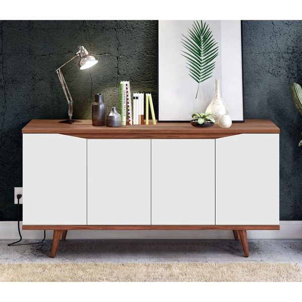 Aparador Buffet Grace 4 Portas 1 60m Linha Versátile Casa D M