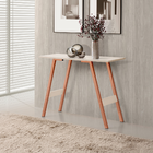 Aparador Buffet Hall Entrada Cantinho Café Aço Carbono Mdf Co