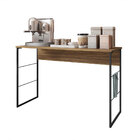 Aparador Buffet Industrial Multiuso Steel 1200 Preto/mel Caem
