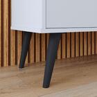 Aparador Buffet Kiev Cantinho Café 4 Portas Puxador Concha Pr