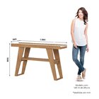 Aparador Buffet Menphis Nature/off White