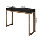 Aparador Buffet Moderno Opala Para Sala De Jantar  - Preto