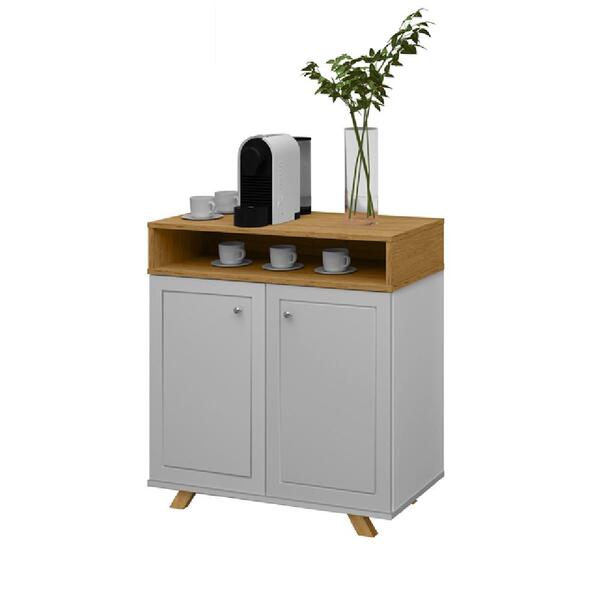 Aparador Buffet Multiuso Cantinho Do Café Star 2 Portas Retrô