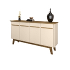 Aparador Buffet Opala Cinamomo Off White - Bechara Móveis