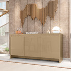 Aparador Buffet Para Sala De Estar Com 03 Portas E 01 Gaveta