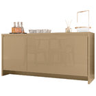 Aparador Buffet Para Sala De Estar Com 03 Portas E 01 Gaveta