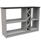 Aparador Buffet Para Sala De Estar Com Nicho Adega Atlanta N0