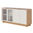 Aparador Buffet Para Sala De Jantar 04 Portas Áustria C04 Fre