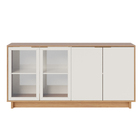 Aparador Buffet Para Sala De Jantar 04 Portas Áustria C04 Fre