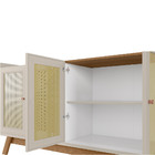 Aparador Buffet Para Sala De Jantar 160 Cm 04 Portas Malena L