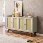 Aparador Buffet Para Sala De Jantar 160 Cm 04 Portas Malena L