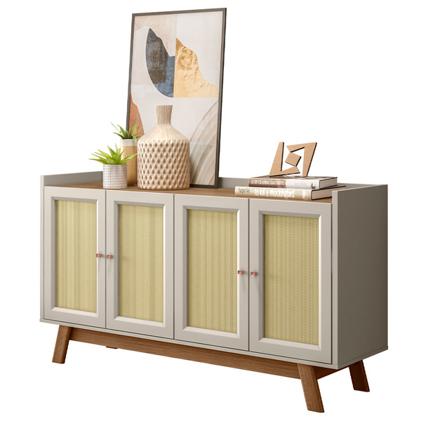 Aparador Buffet Para Sala De Jantar 160 Cm 04 Portas Malena L