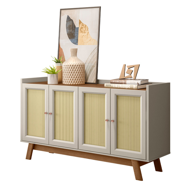 Aparador Buffet Para Sala De Jantar 160 Cm 04 Portas Malena L