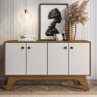 Aparador Buffet Para Sala De Jantar 1 35m Ype Off White Lívia