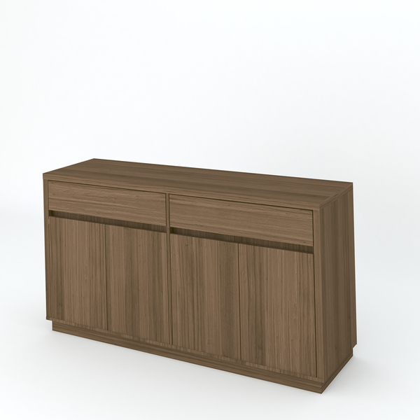 Aparador Buffet Para Sala De Jantar 1 50m Com 4 Portas E 2 Ga