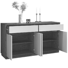 Aparador Buffet Para Sala De Jantar 1 50m Com 4 Portas E 2 Ga