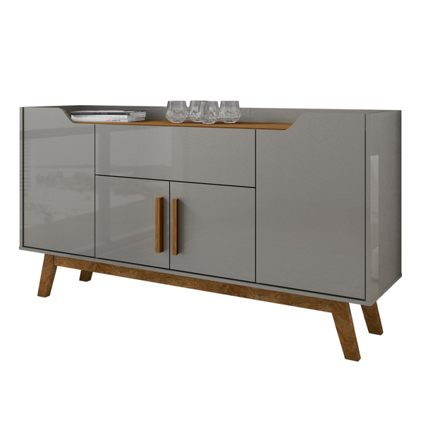 Aparador Buffet Para Sala De Jantar Com 04 Portas E 01 Gaveta