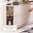 Aparador Buffet Para Sala De Jantar Flexíveis Curvo Monaco 2